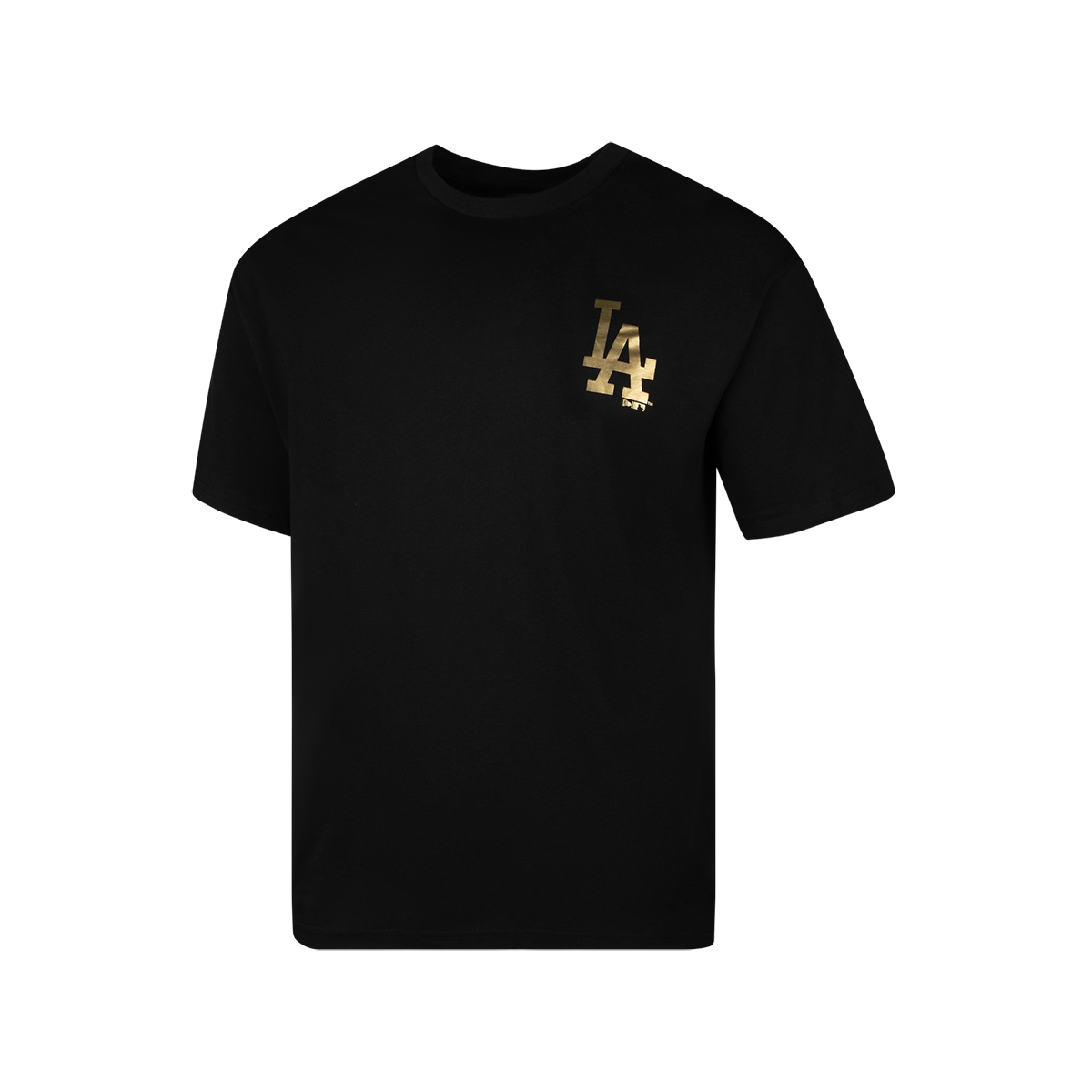 New Era Men's LA Dodgers MLB Metallic T-Shirt Black in Dubai, UAE