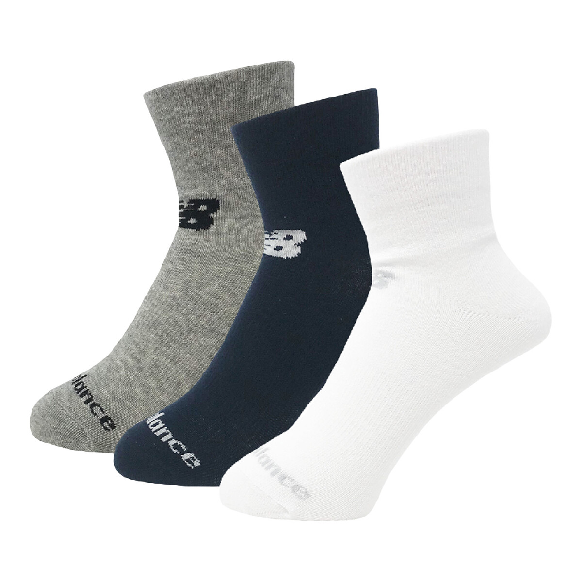 Buy New Balance 3 Pack Performance Flat Knit Ankle Socks online