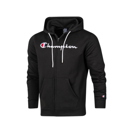 Black champion hoodie on sale cheap